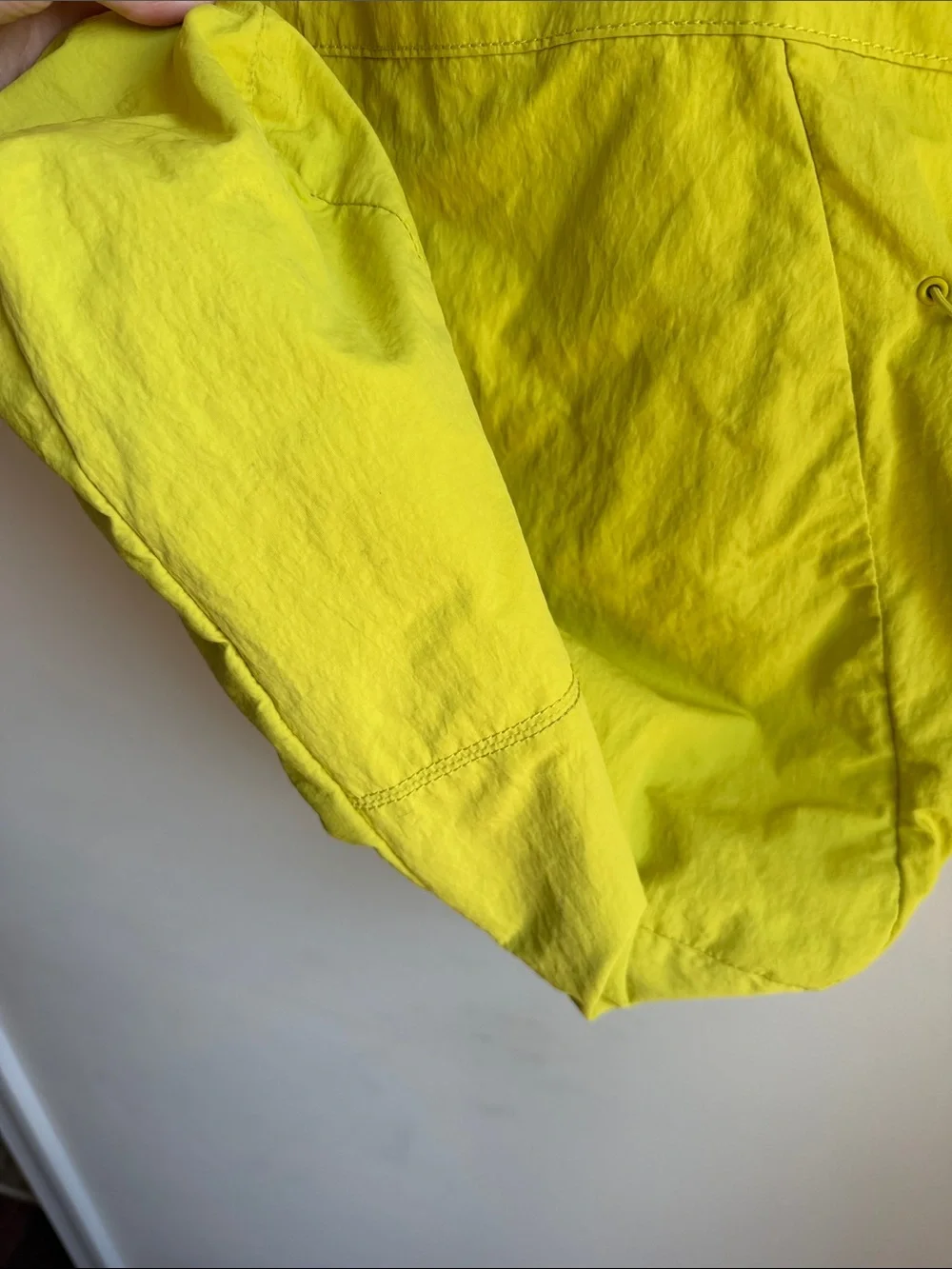 Lululemon Side Cinch Shopper Large Tote Tag Neon Yellow 18L